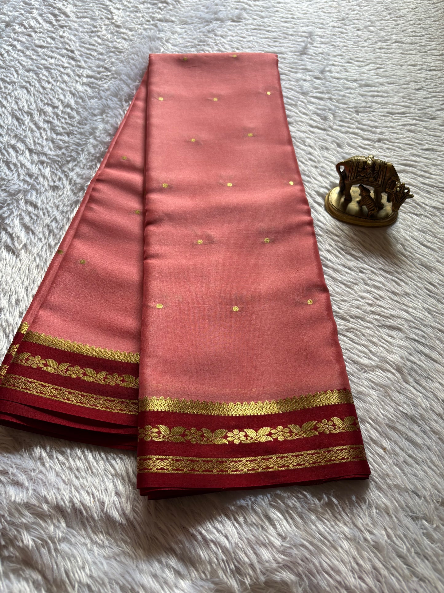 Anjali (2D) : Peach-maroon