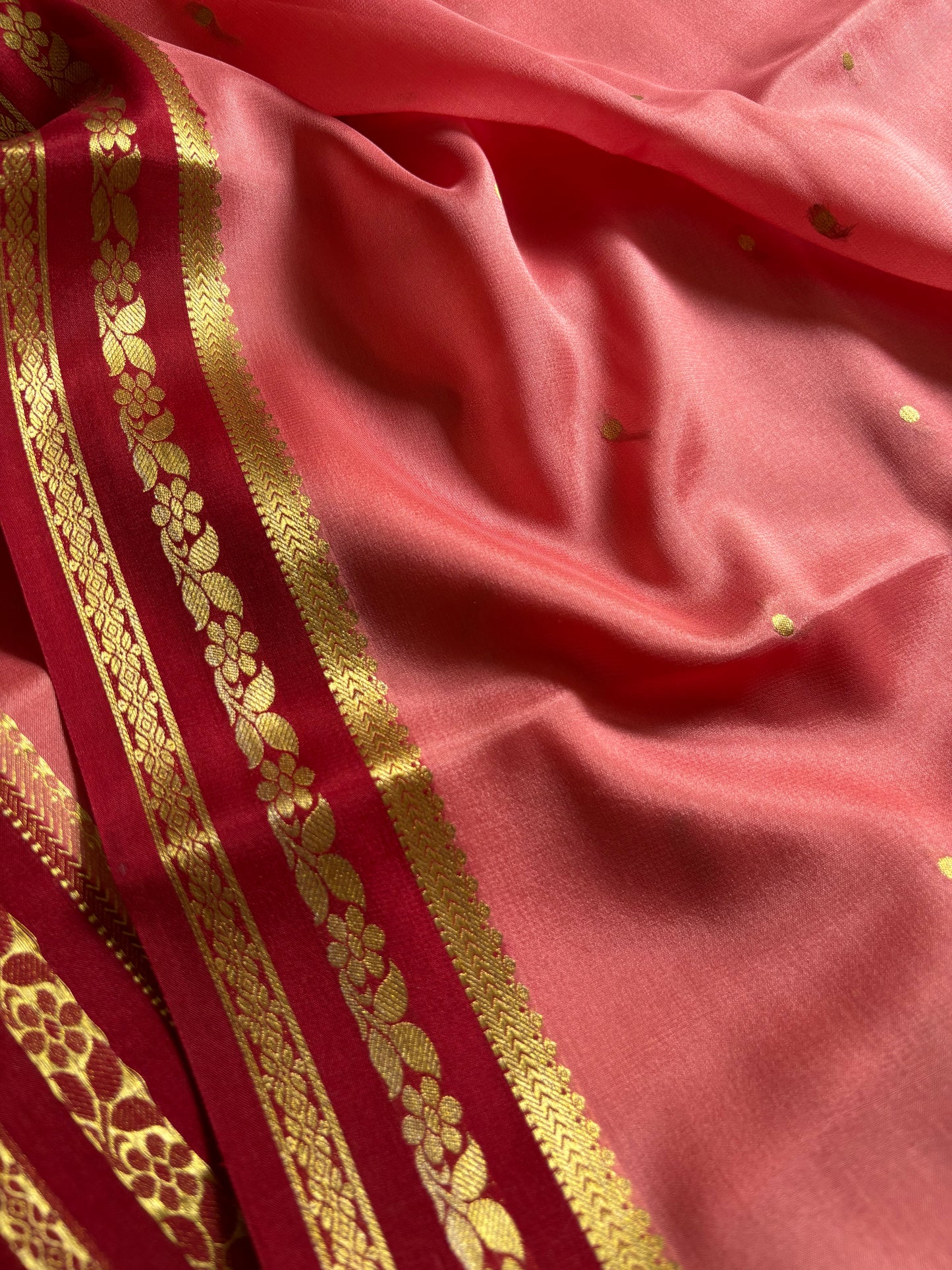 Anjali (2D) : Peach-maroon