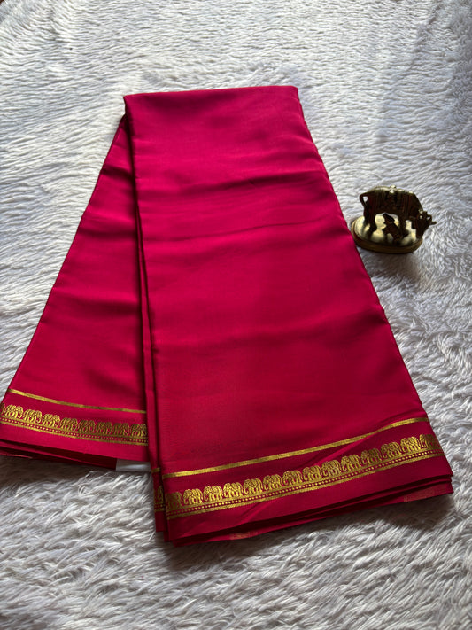 Bheema : Solid Dark pink