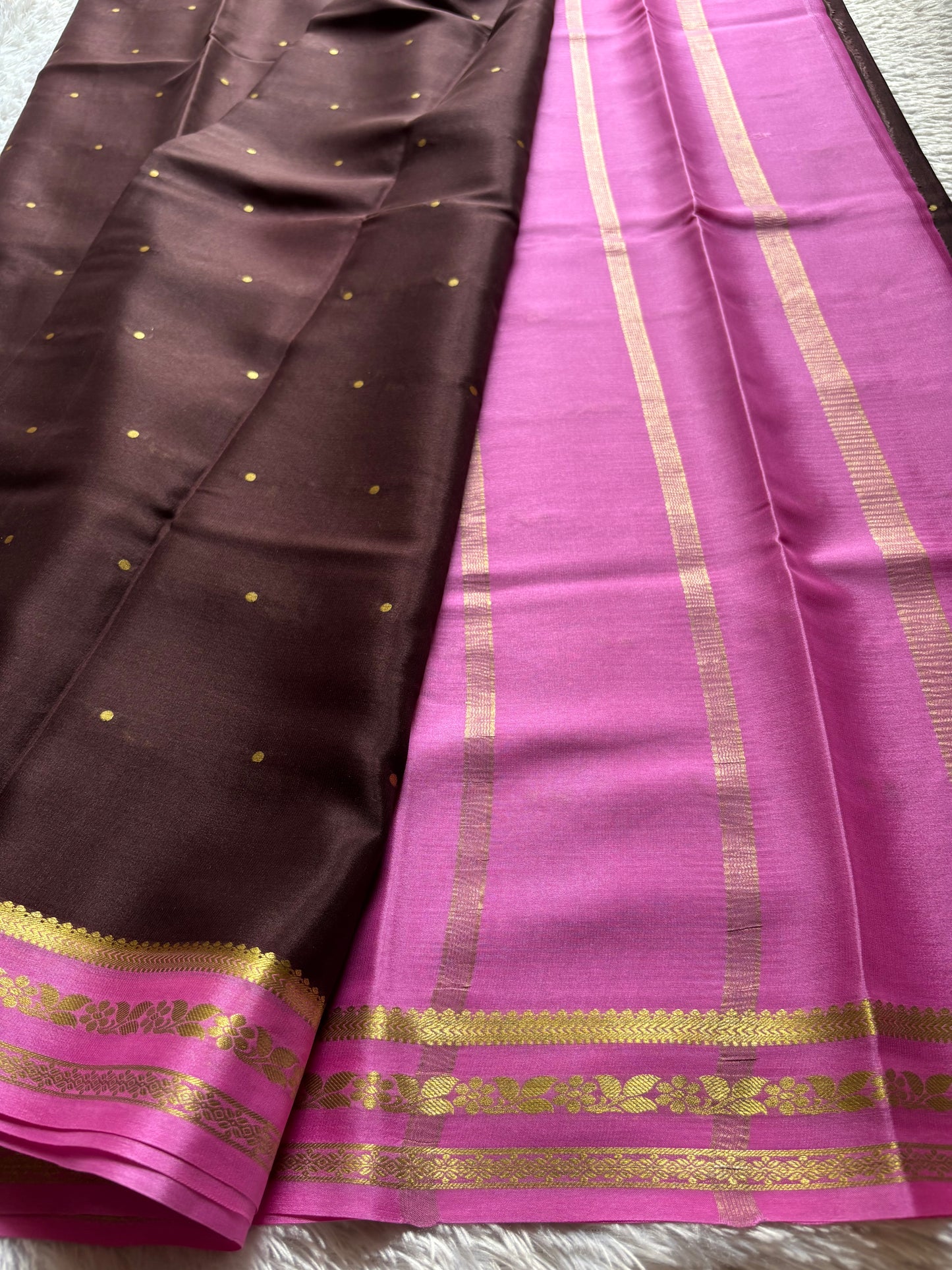 Anjali (2D) : Deep brown-rose pink