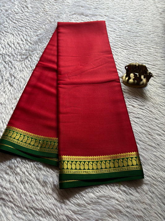Meena (2D) : Dark red-leaf green