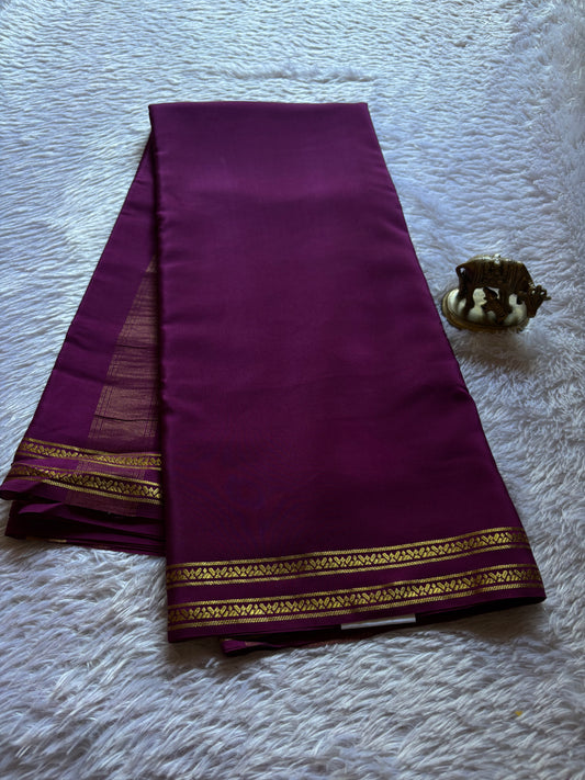 Shalini : Solid Plum