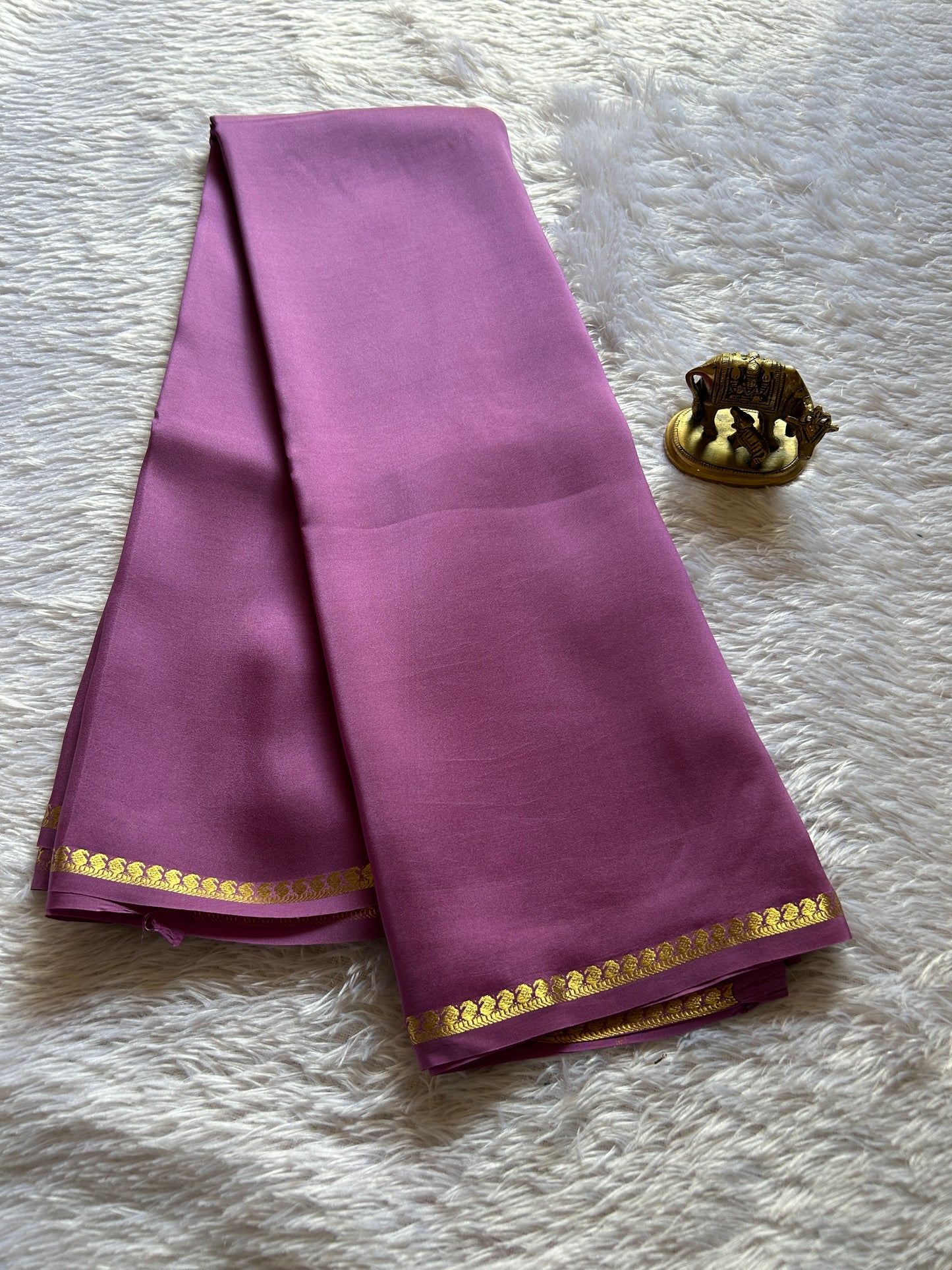 Manikya : Solid Lavender pink