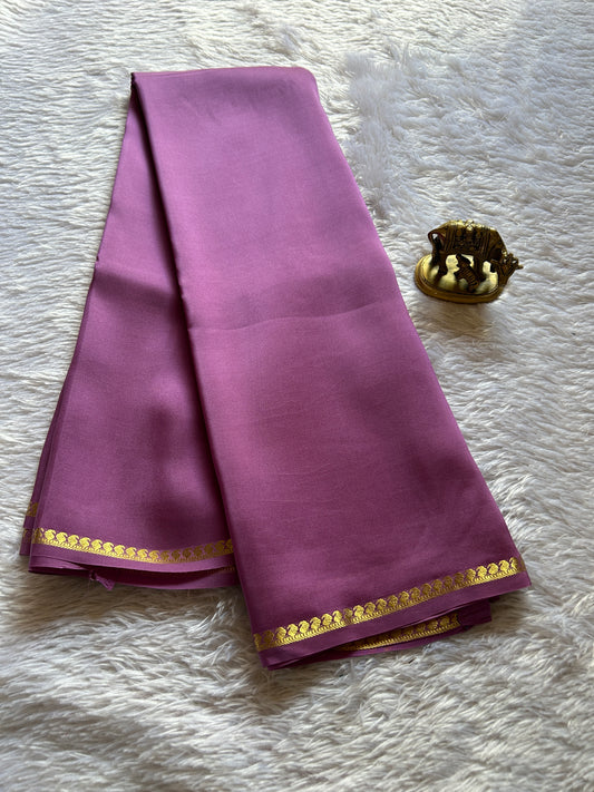 Manikya : Solid Lavender pink