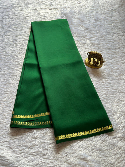 Manikya : Solid Bottle green