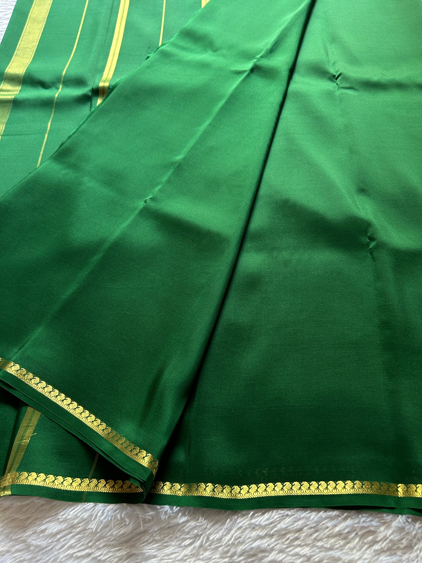 Manikya : Solid Bottle green