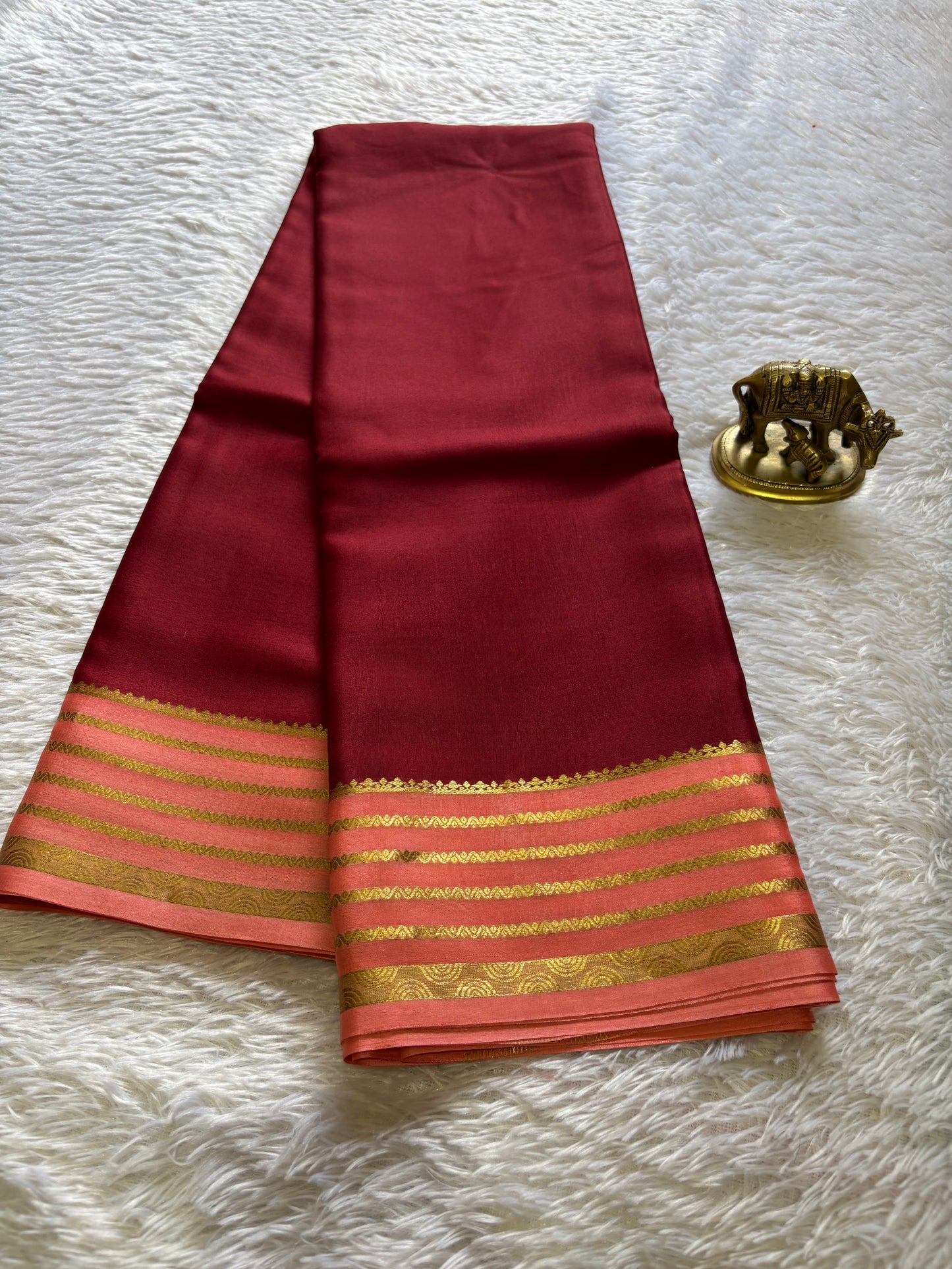 Rashmi (2D) : Maroon-peach
