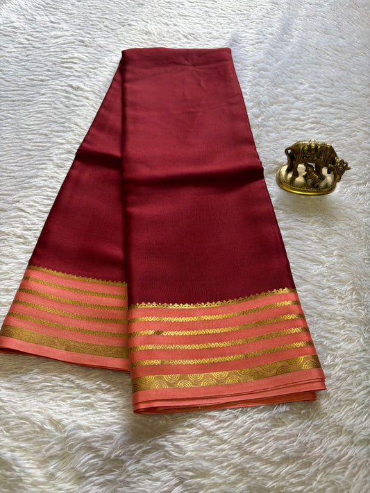 Rashmi (2D) : Maroon-peach