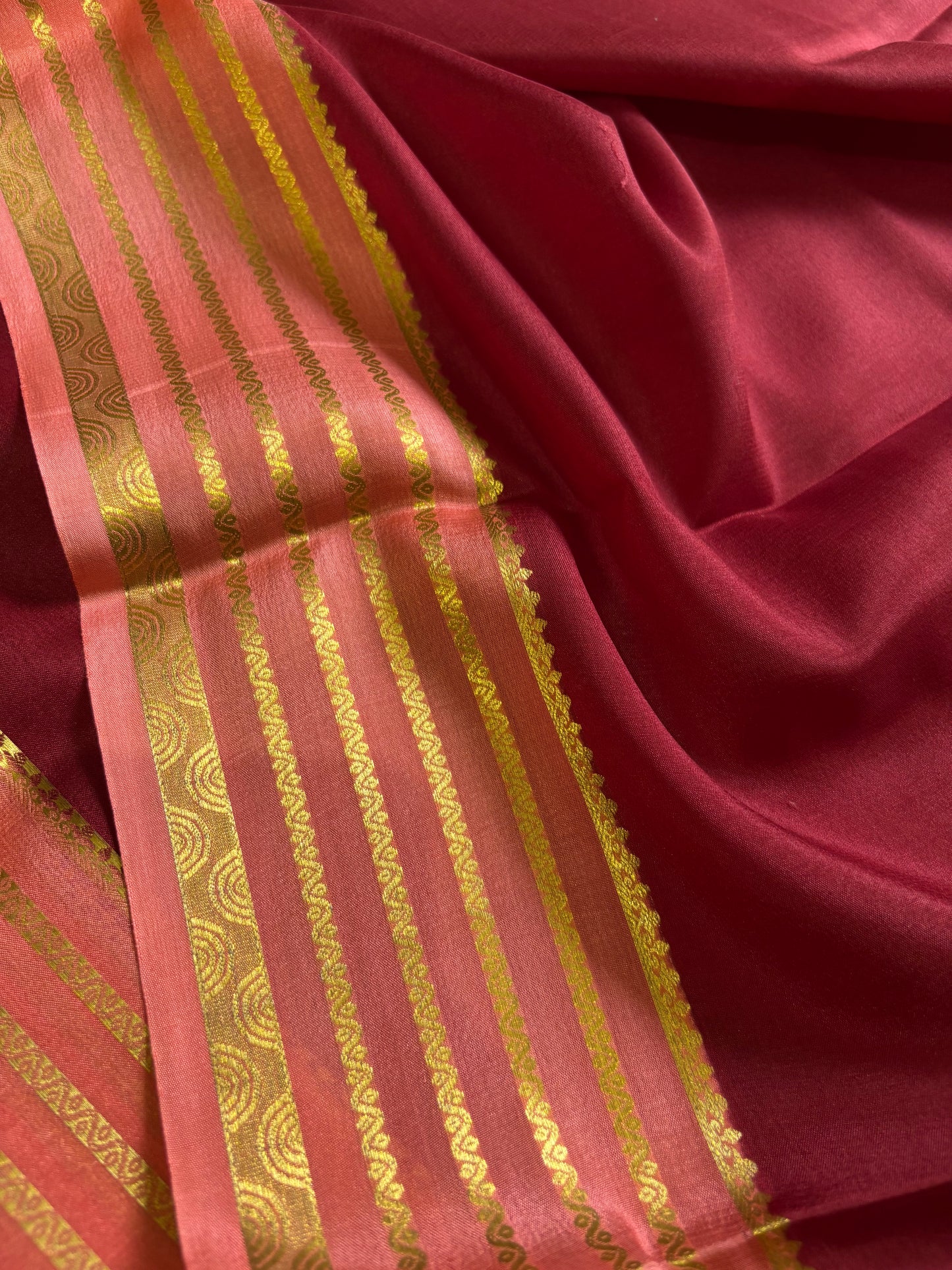 Rashmi (2D) : Maroon-peach