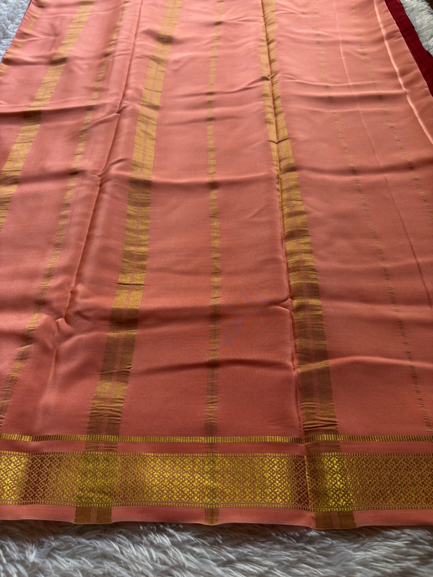 Sampoorna (2D) : Maroon-peach