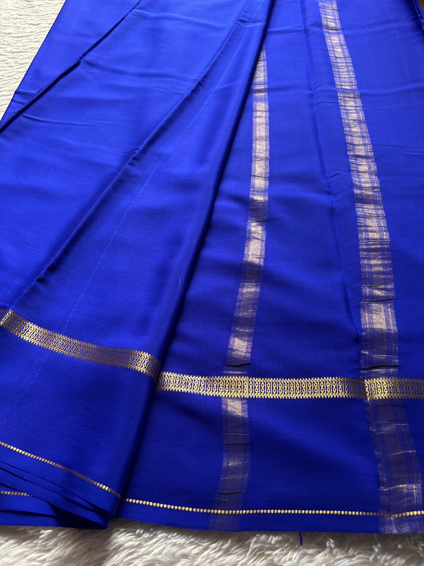 Vibha : Solid Royal blue