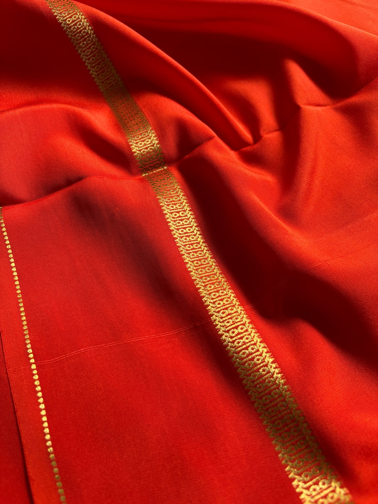 Vibha : Solid Orange