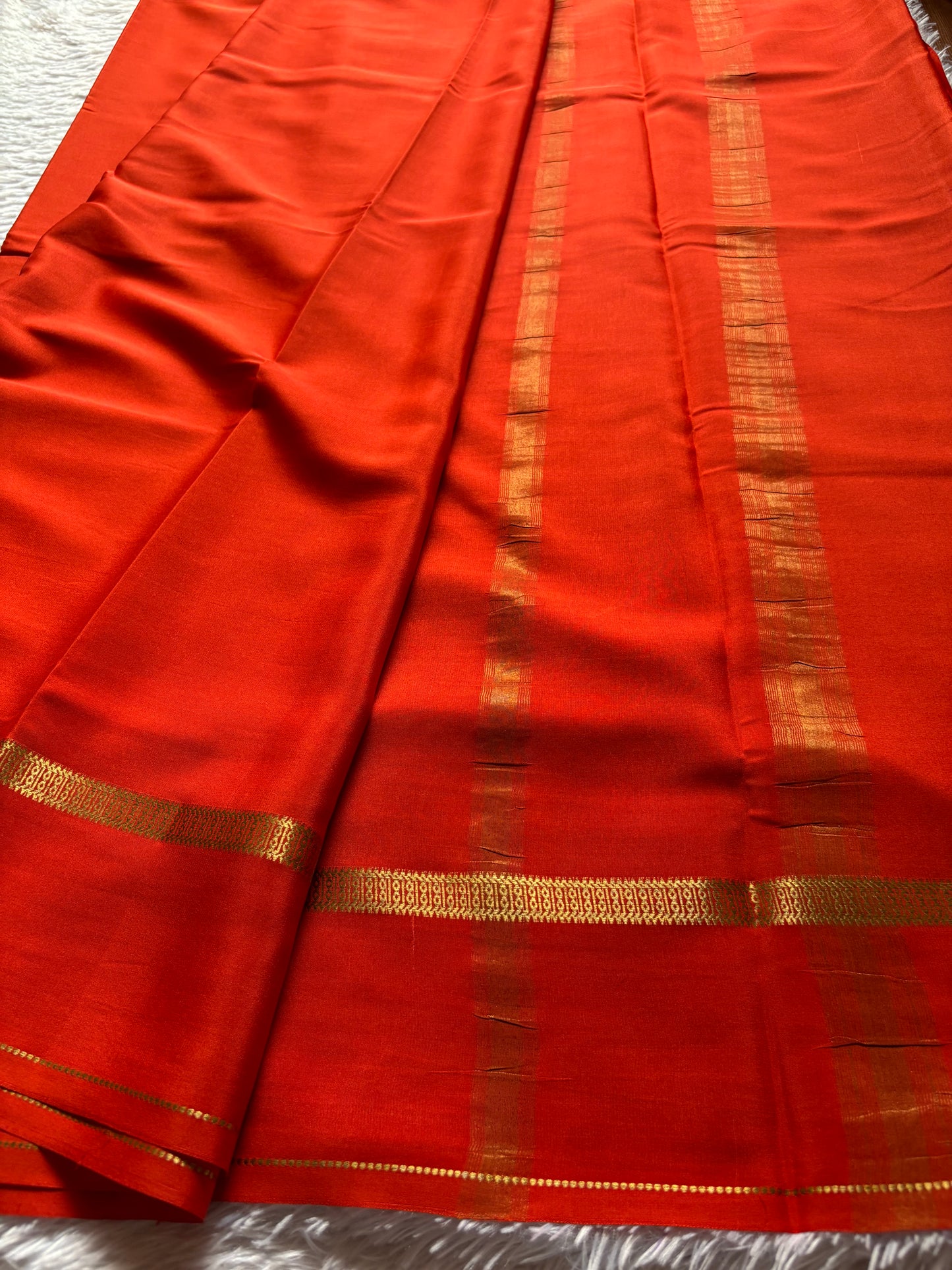 Vibha : Solid Orange