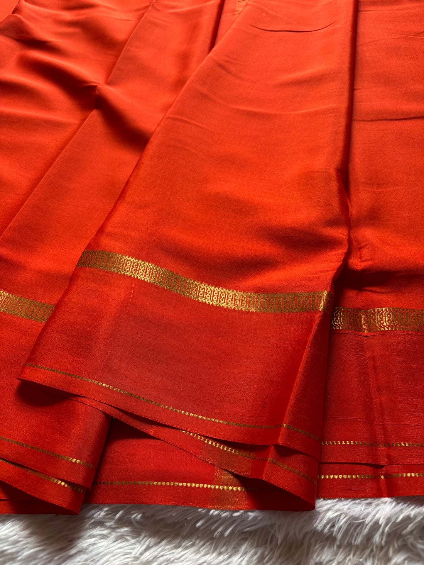Vibha : Solid Orange
