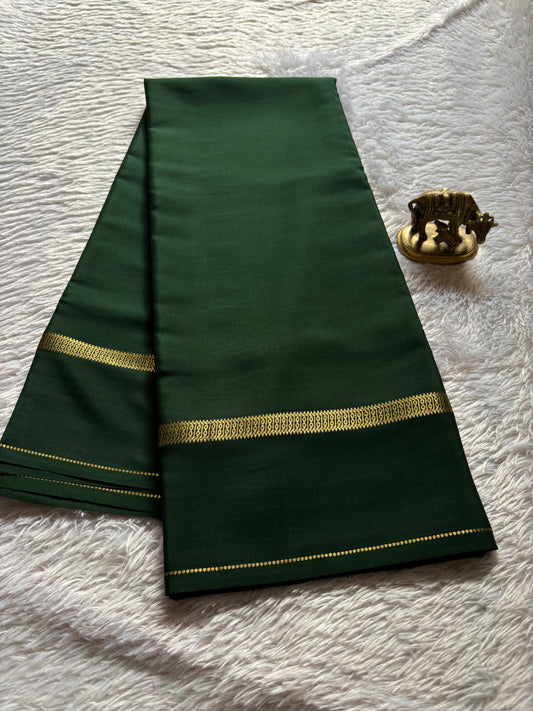 Vibha : Solid Dark green