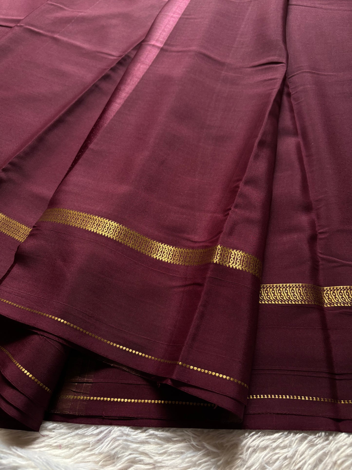 Vibha : Solid Chocolate brown
