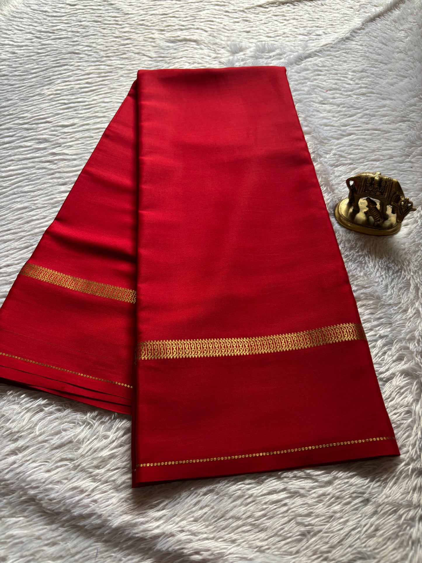 Vibha : Solid Red