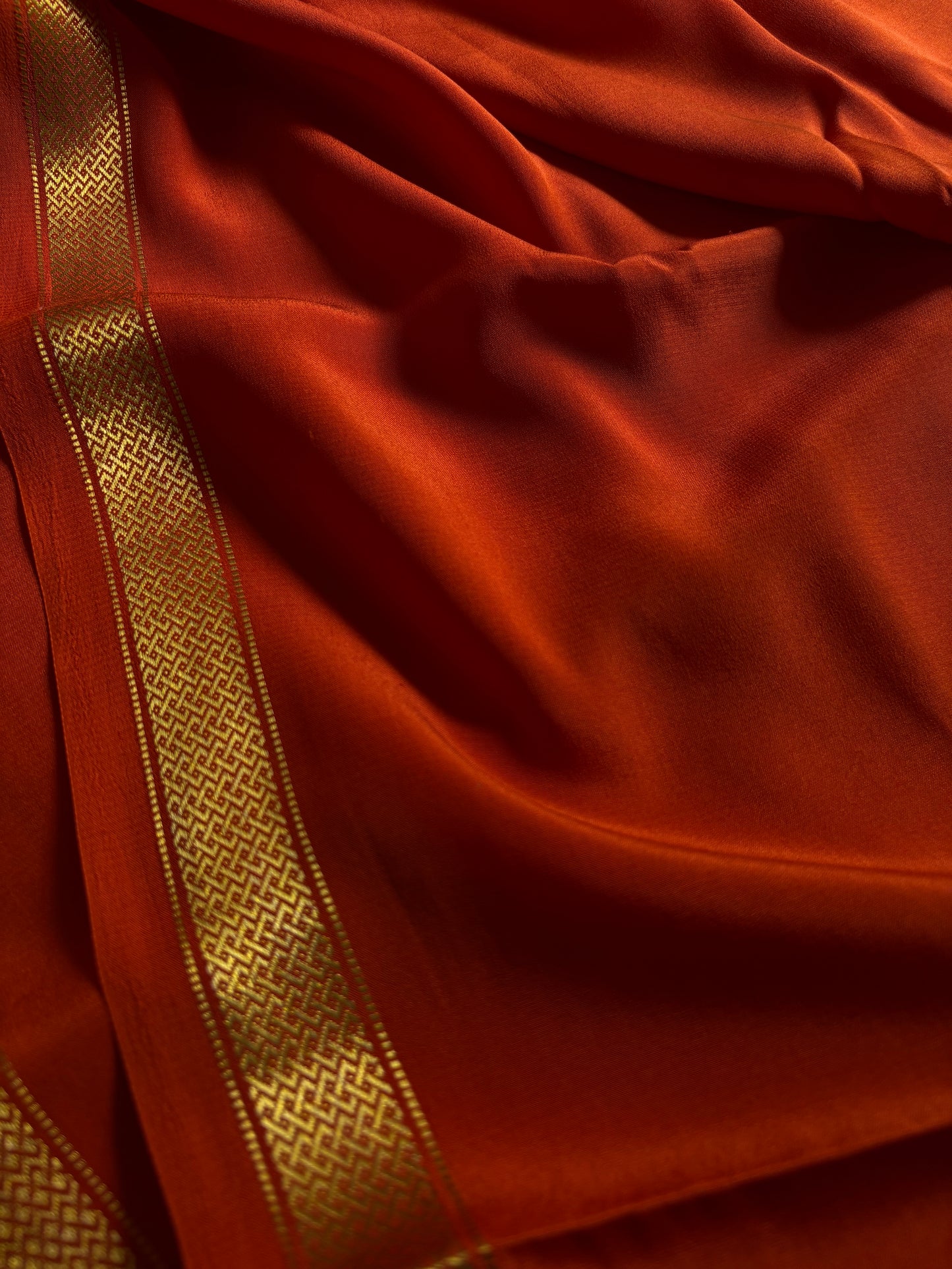 Nivedha : Solid Orange