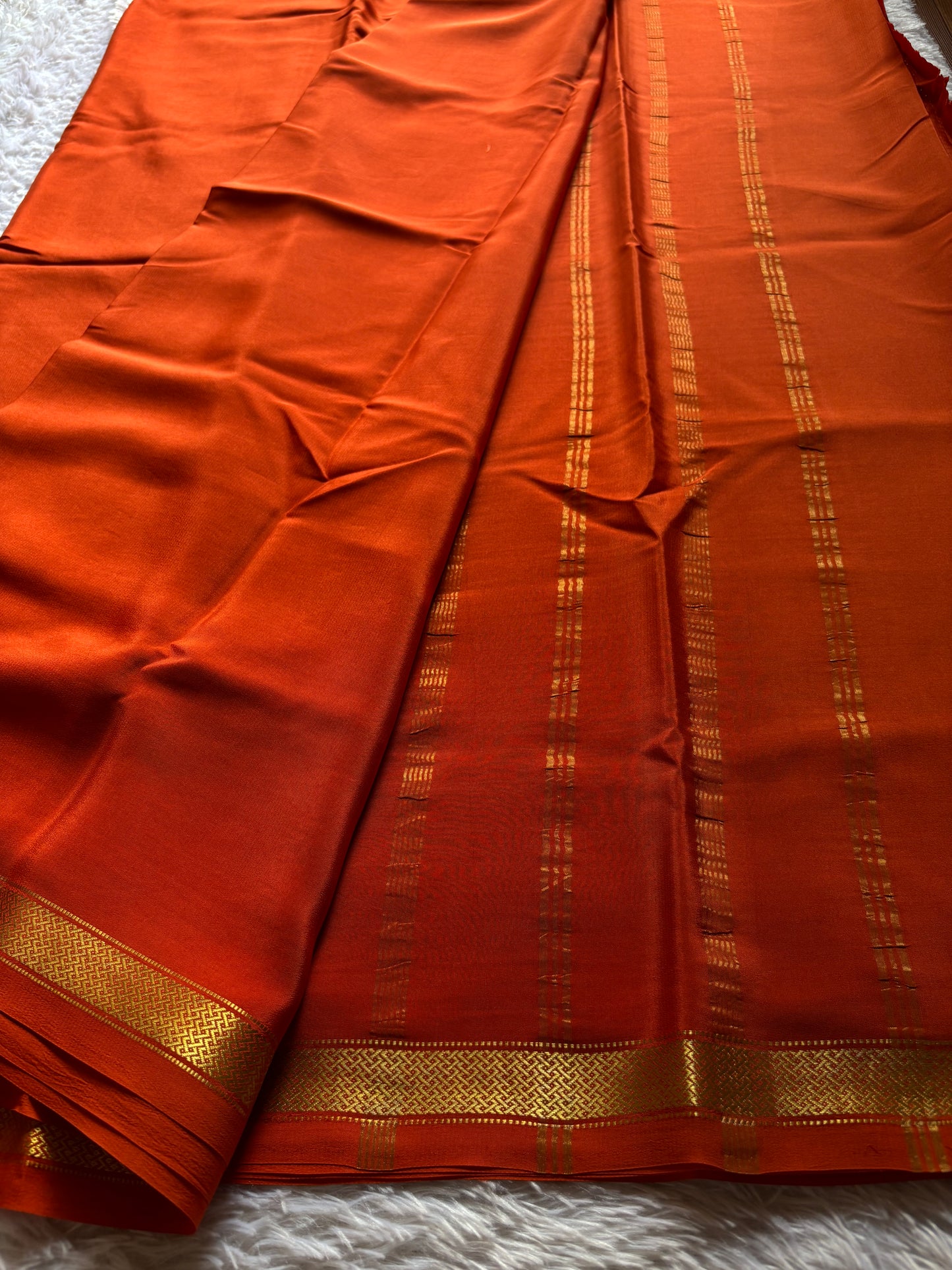 Nivedha : Solid Orange