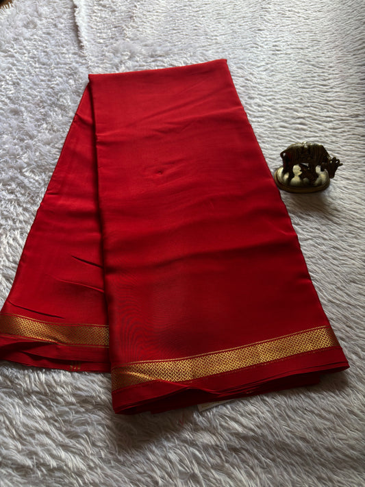 Nivedha : Solid Red