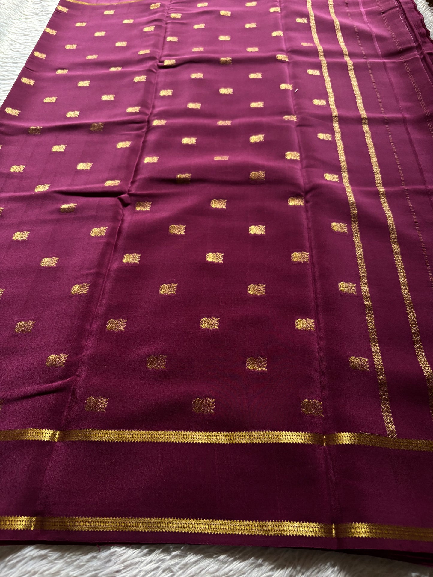Padmini : Solid Maroon