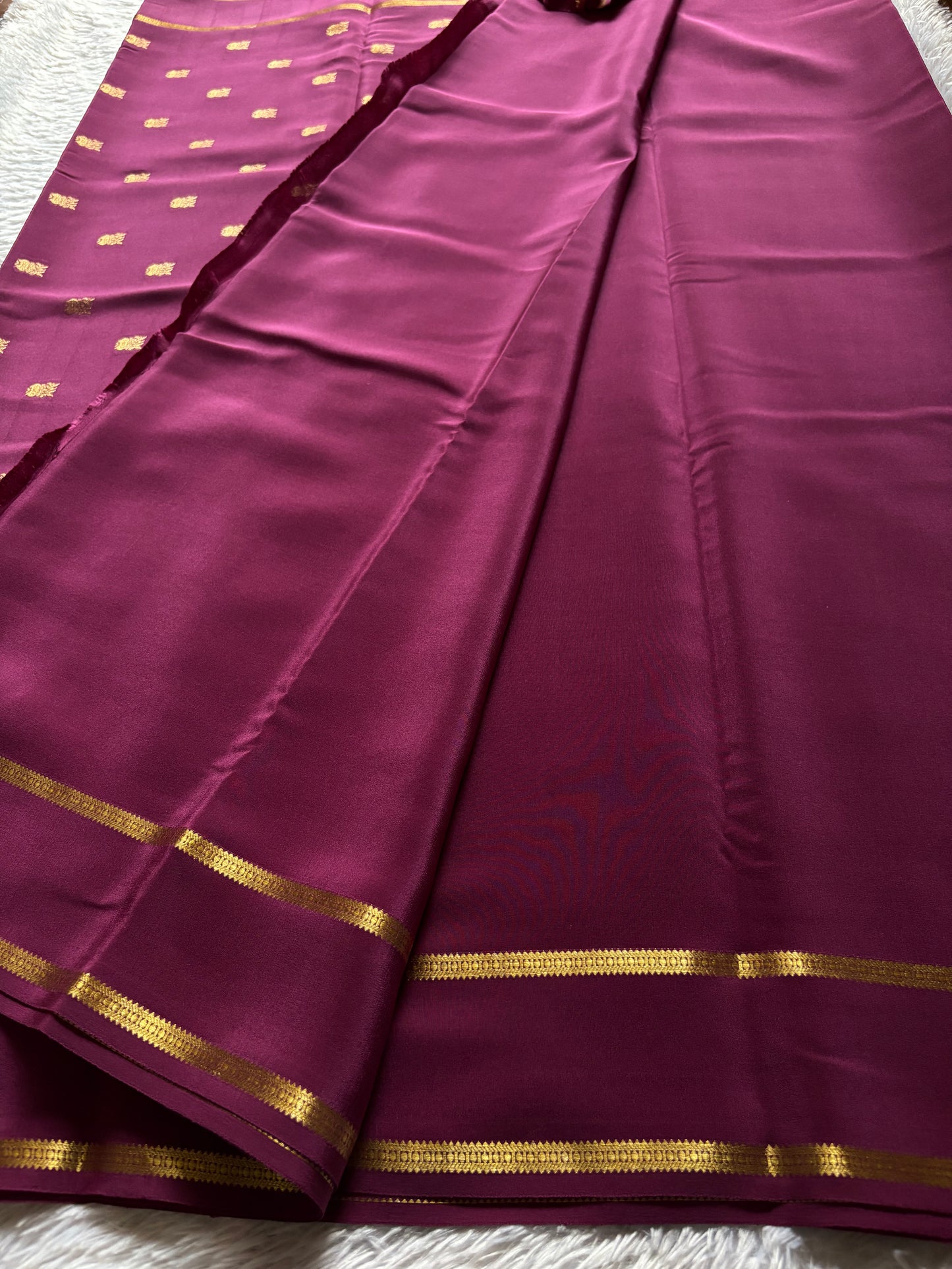Padmini : Solid Maroon