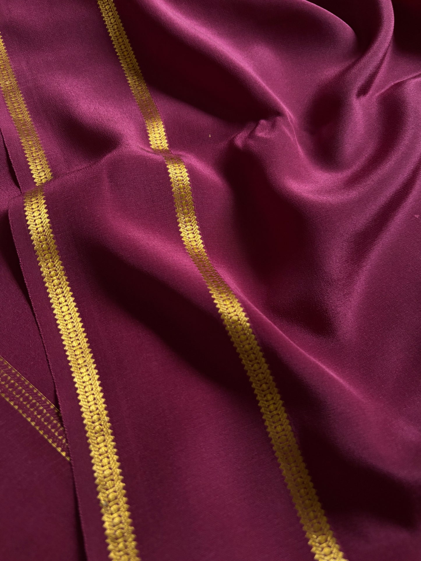 Padmini : Solid Maroon