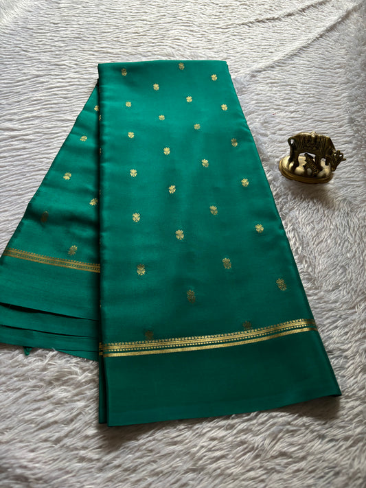 Sahana : Solid Rama green