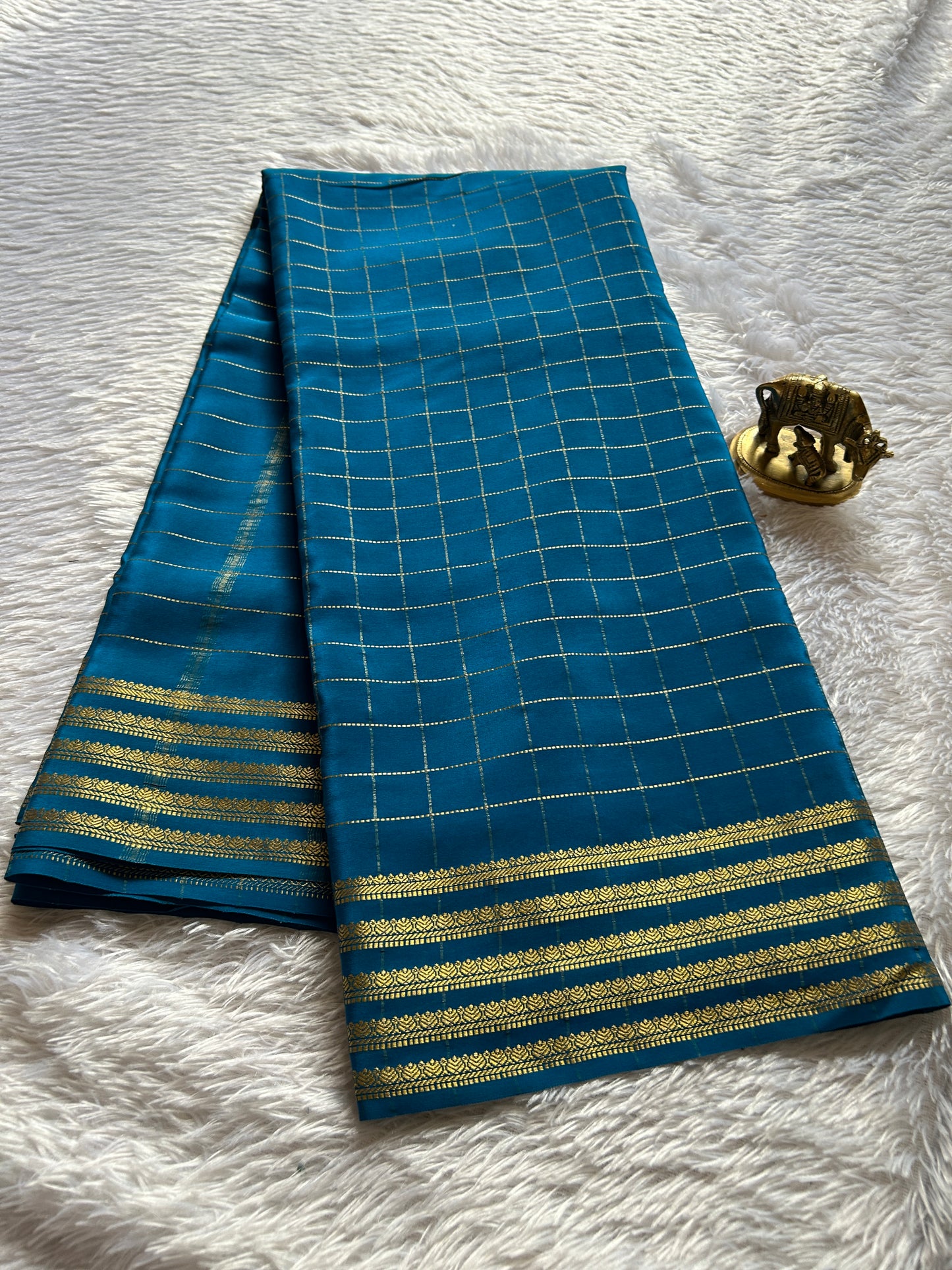 Charuni : Solid Ananda blue