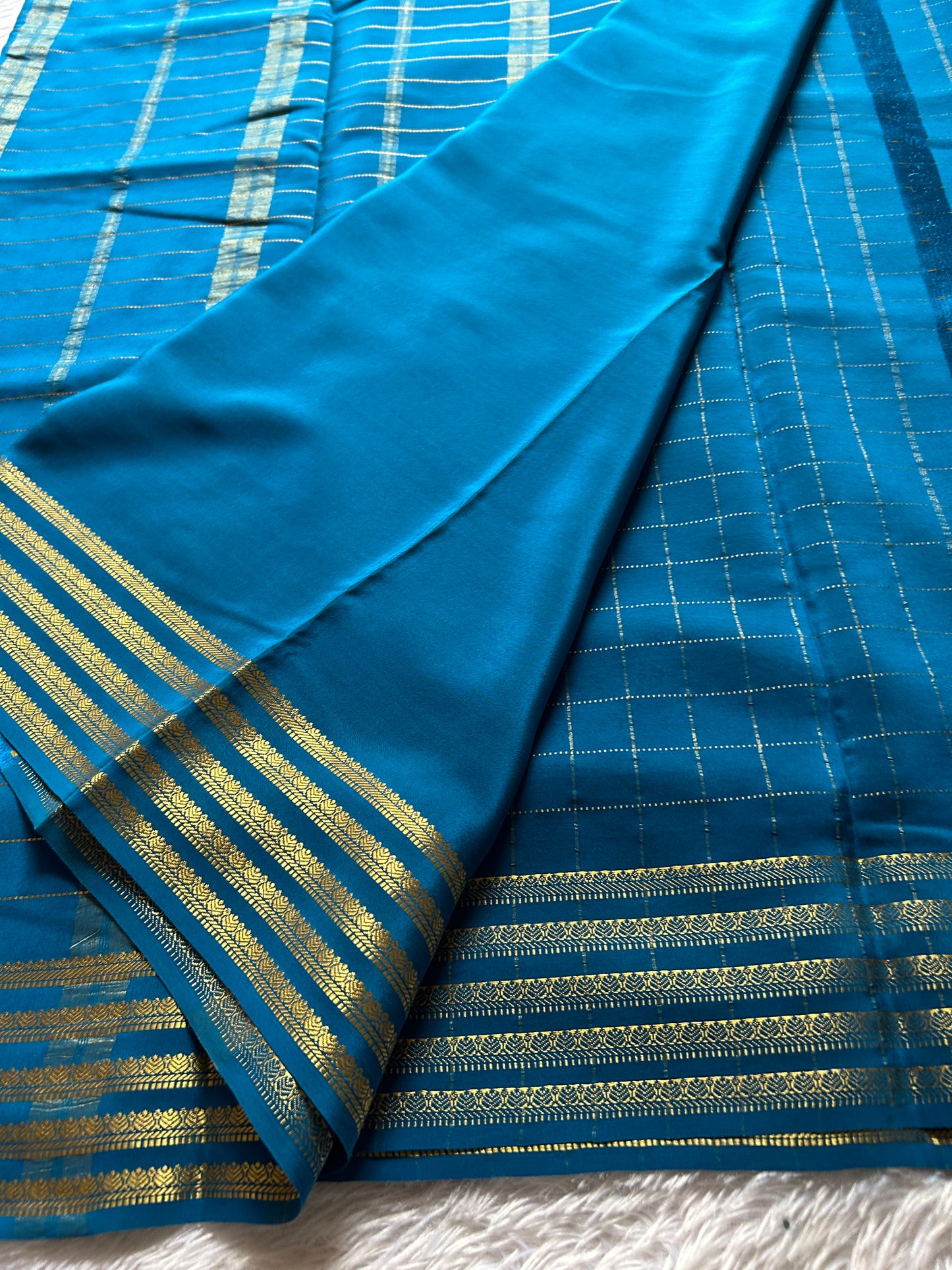 Charuni : Solid Ananda blue