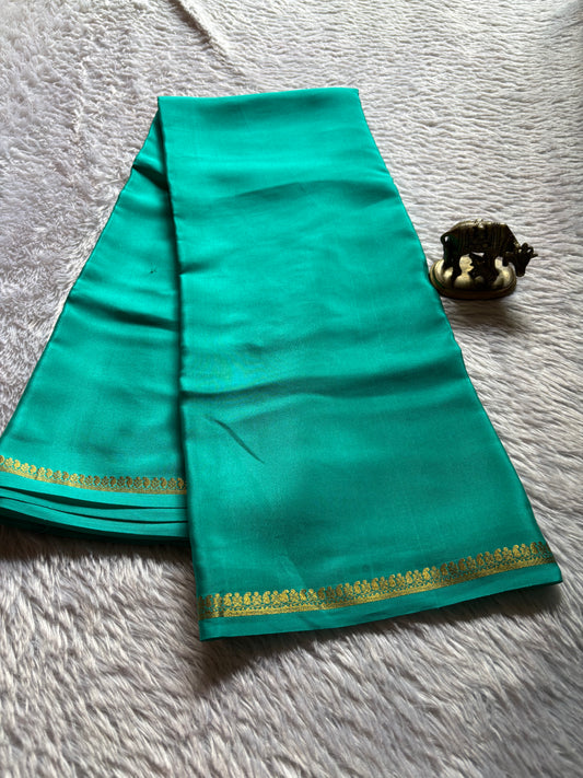 Vandana : Solid Turquoise