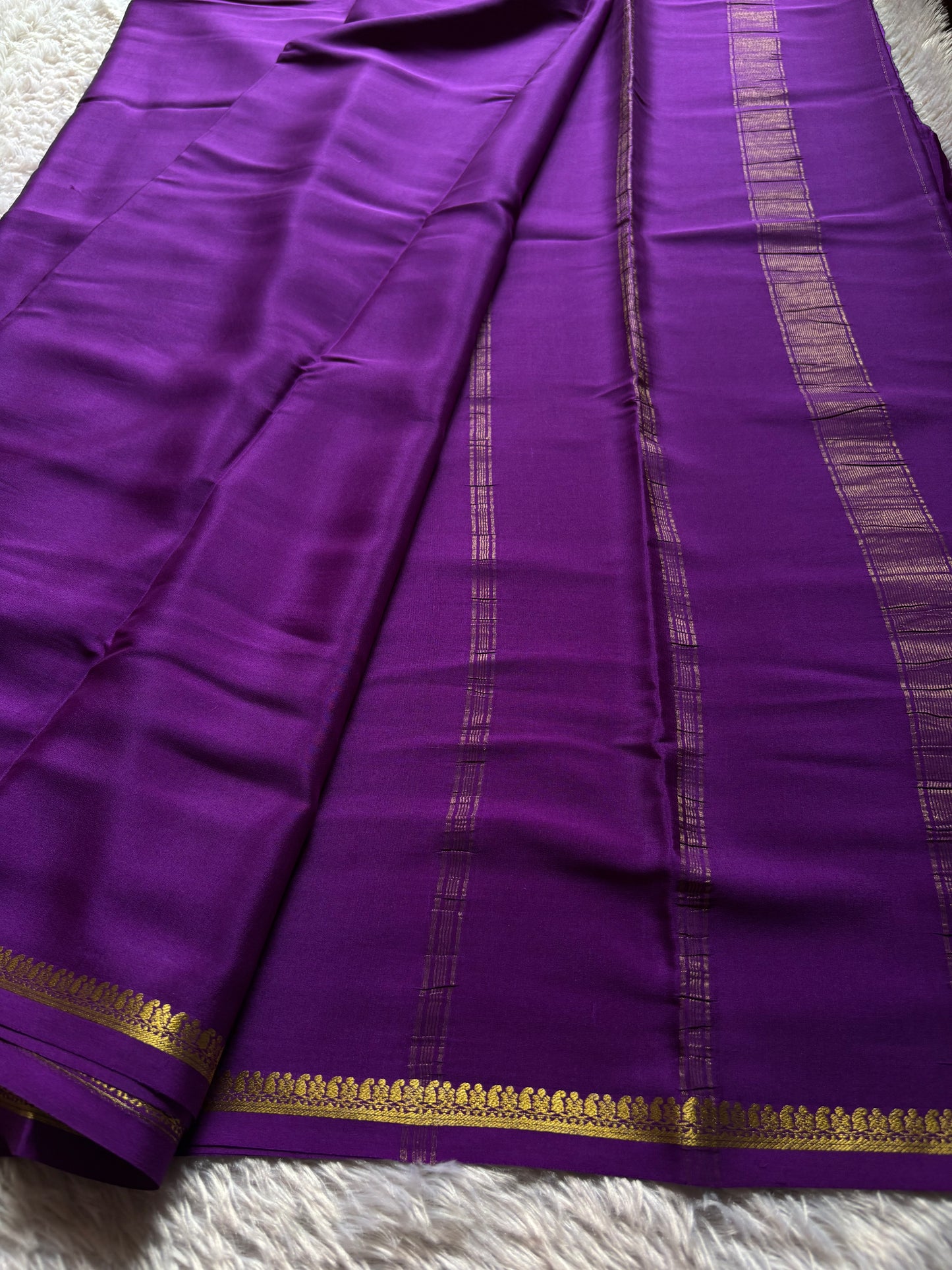 Vandana : Solid Purple