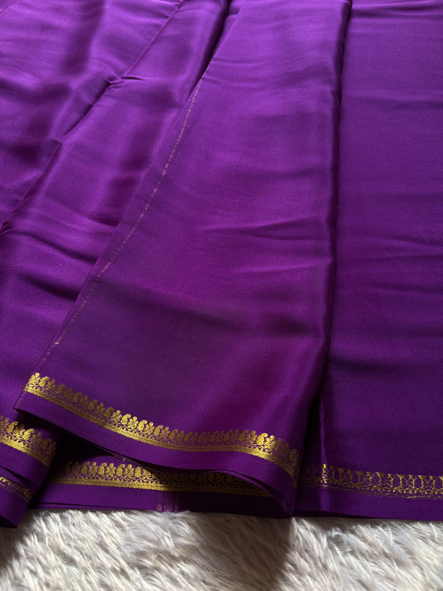 Vandana : Solid Purple