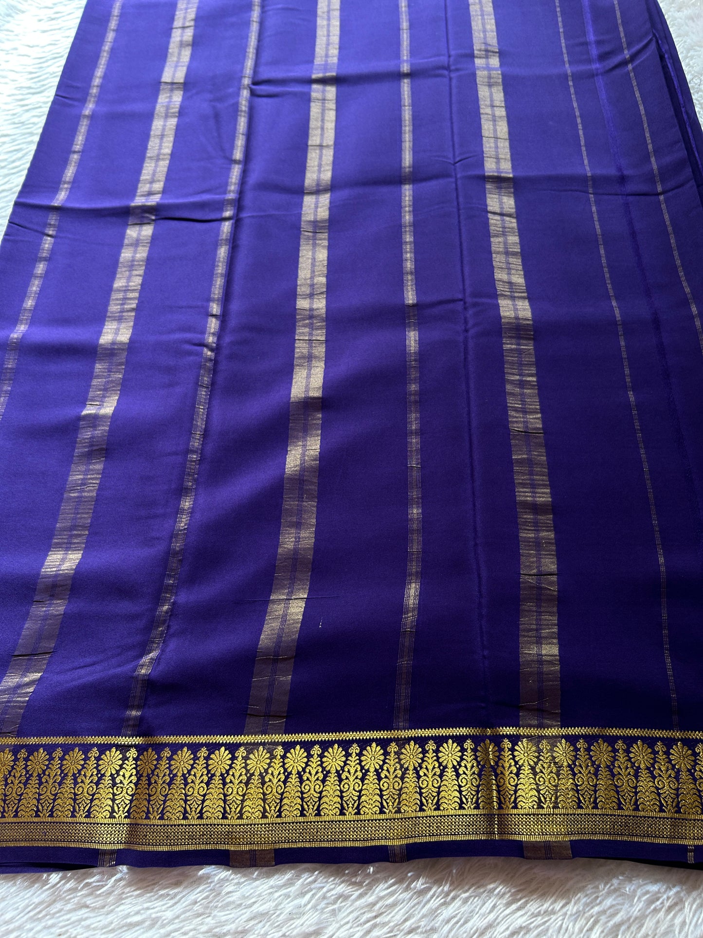 Hombale : Solid Navy blue