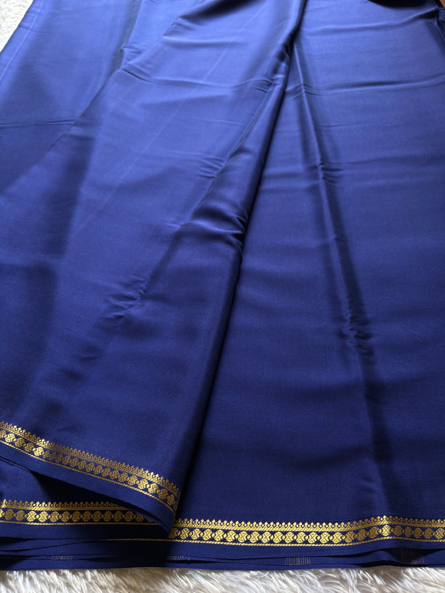 Ratna : Solid Navy blue