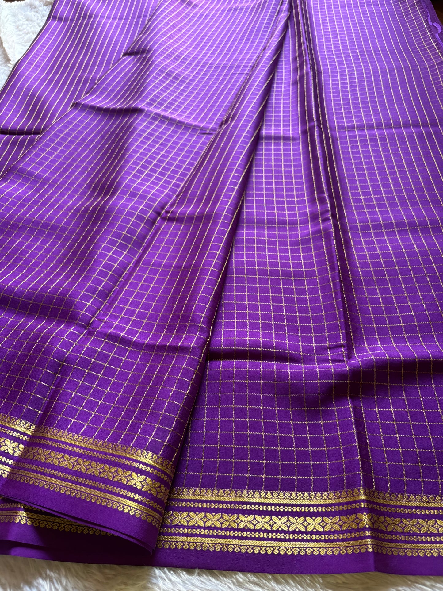 Madhura : Solid Purple