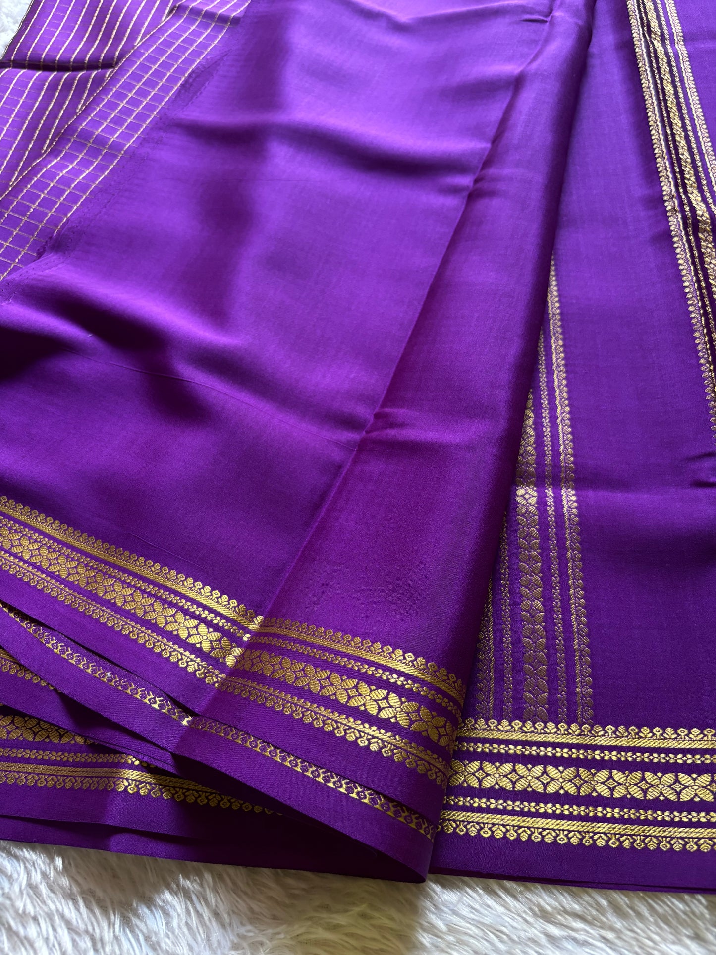 Madhura : Solid Purple