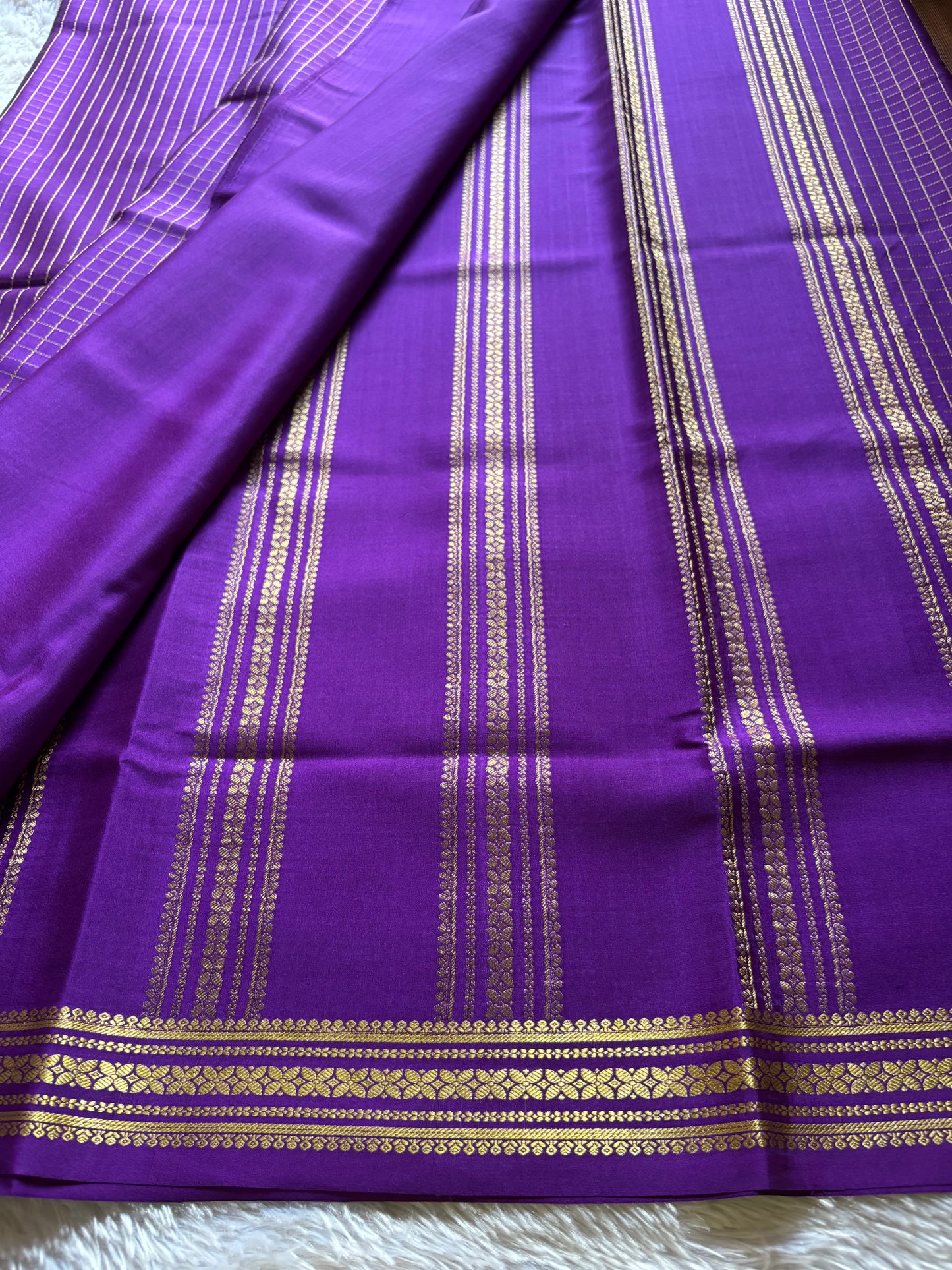 Madhura : Solid Purple