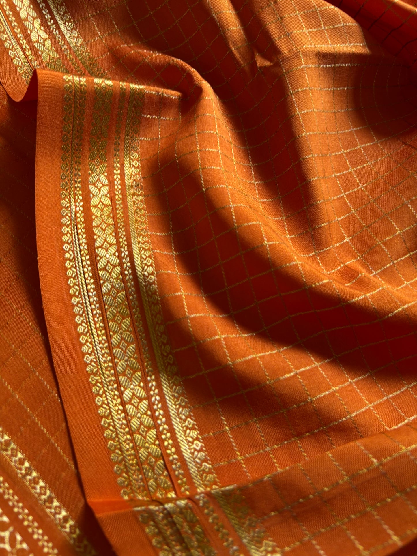 Madhura : Solid Light orange