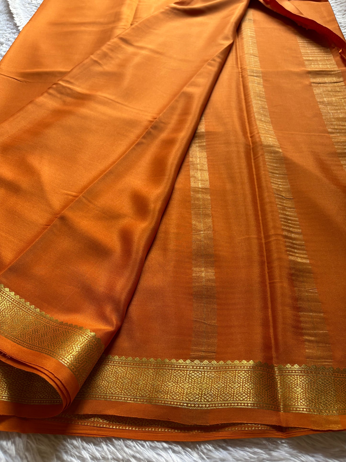Ankitha : Solid Light orange