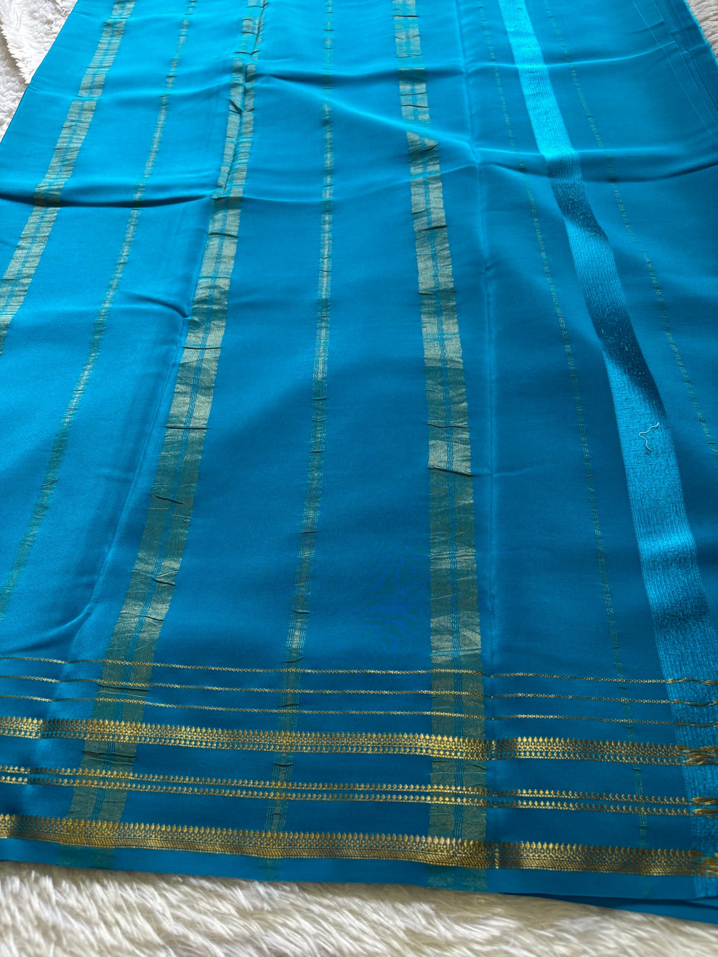 Tanuja : Solid Ananda blue