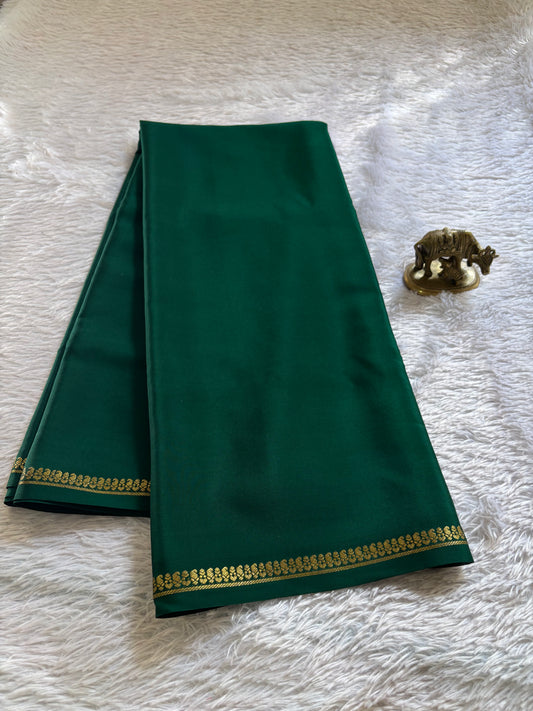Nitya : Solid Bottle green