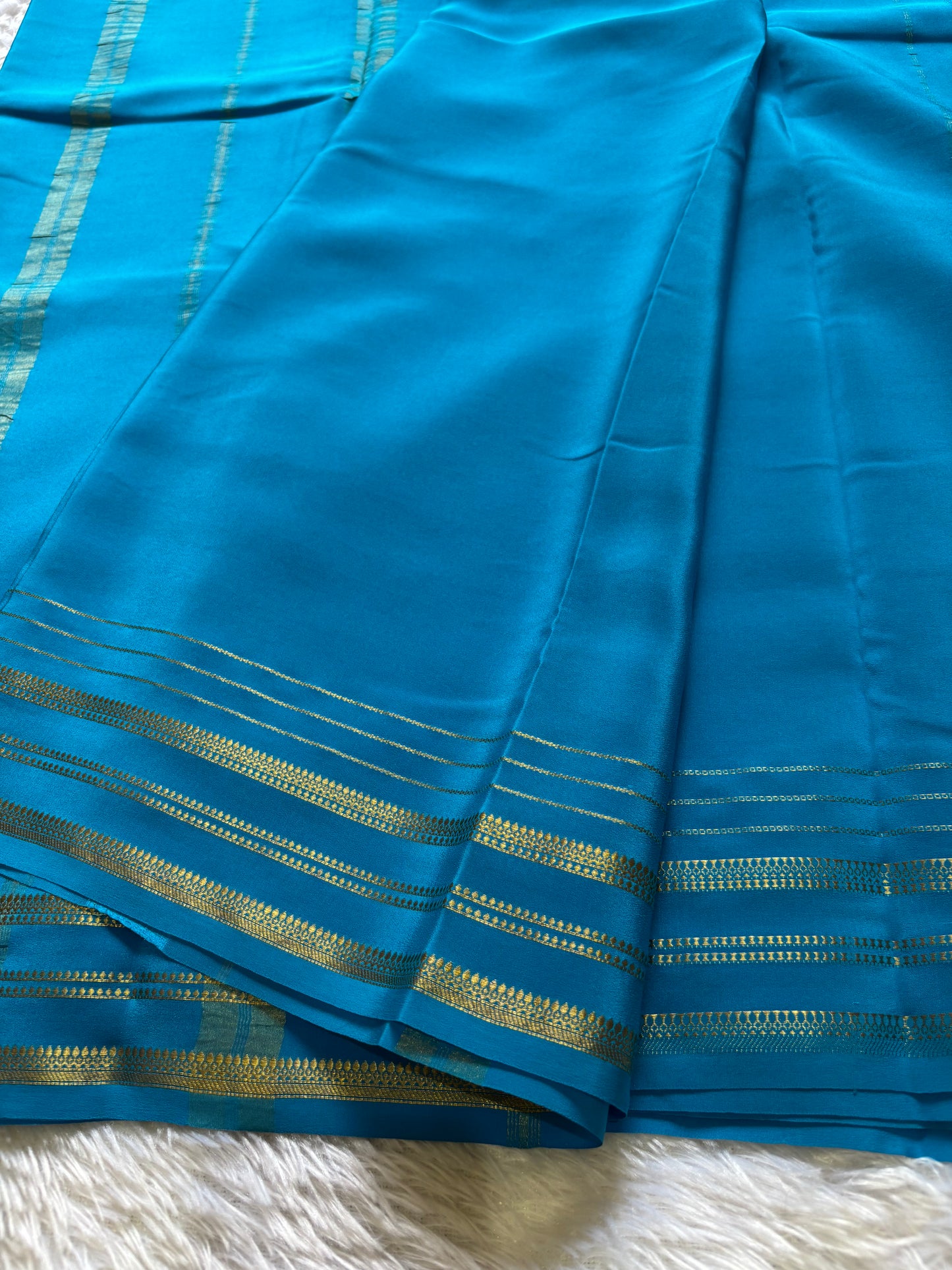Tanuja : Solid Ananda blue