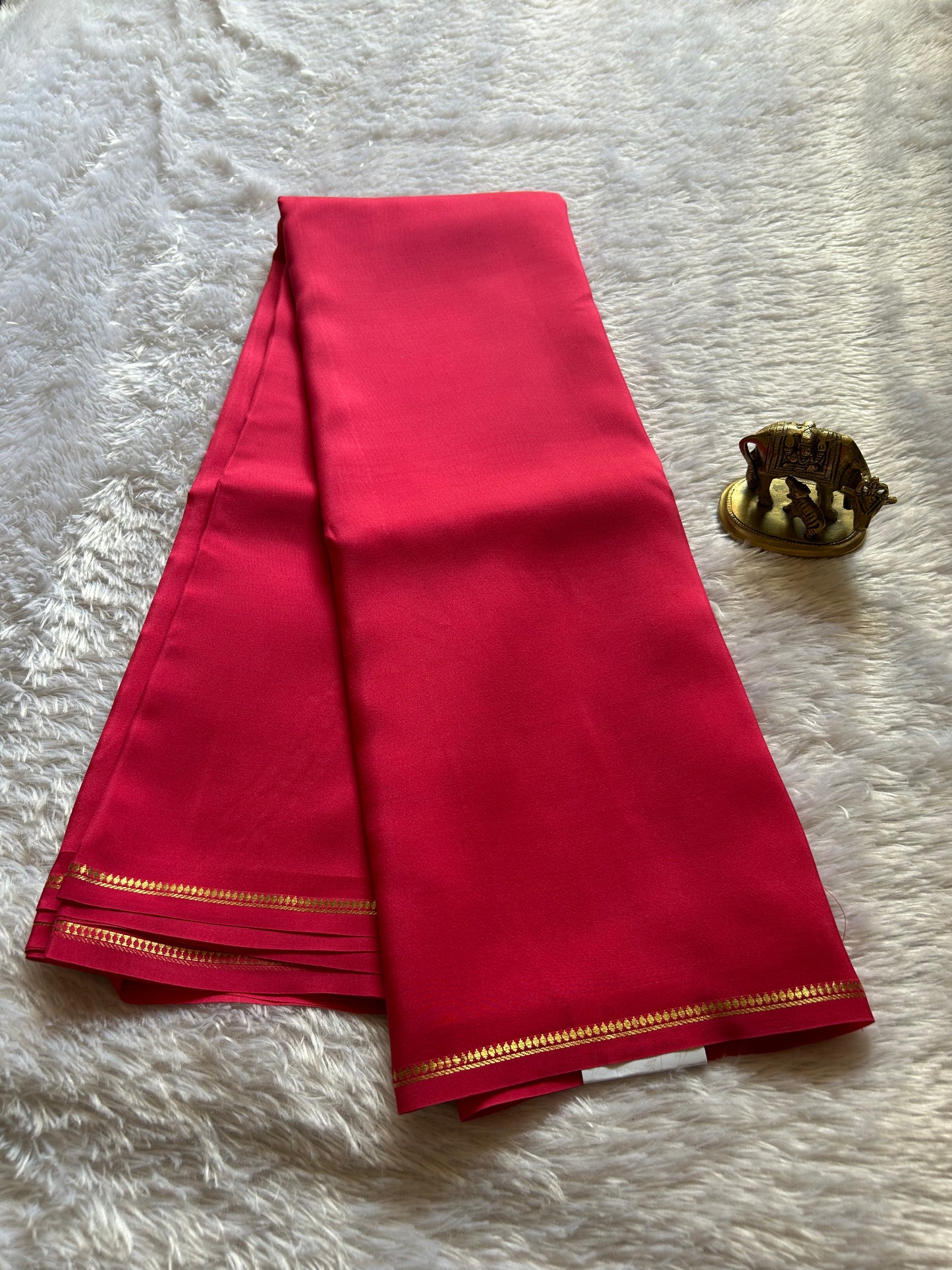 Mani : Solid Hot pink