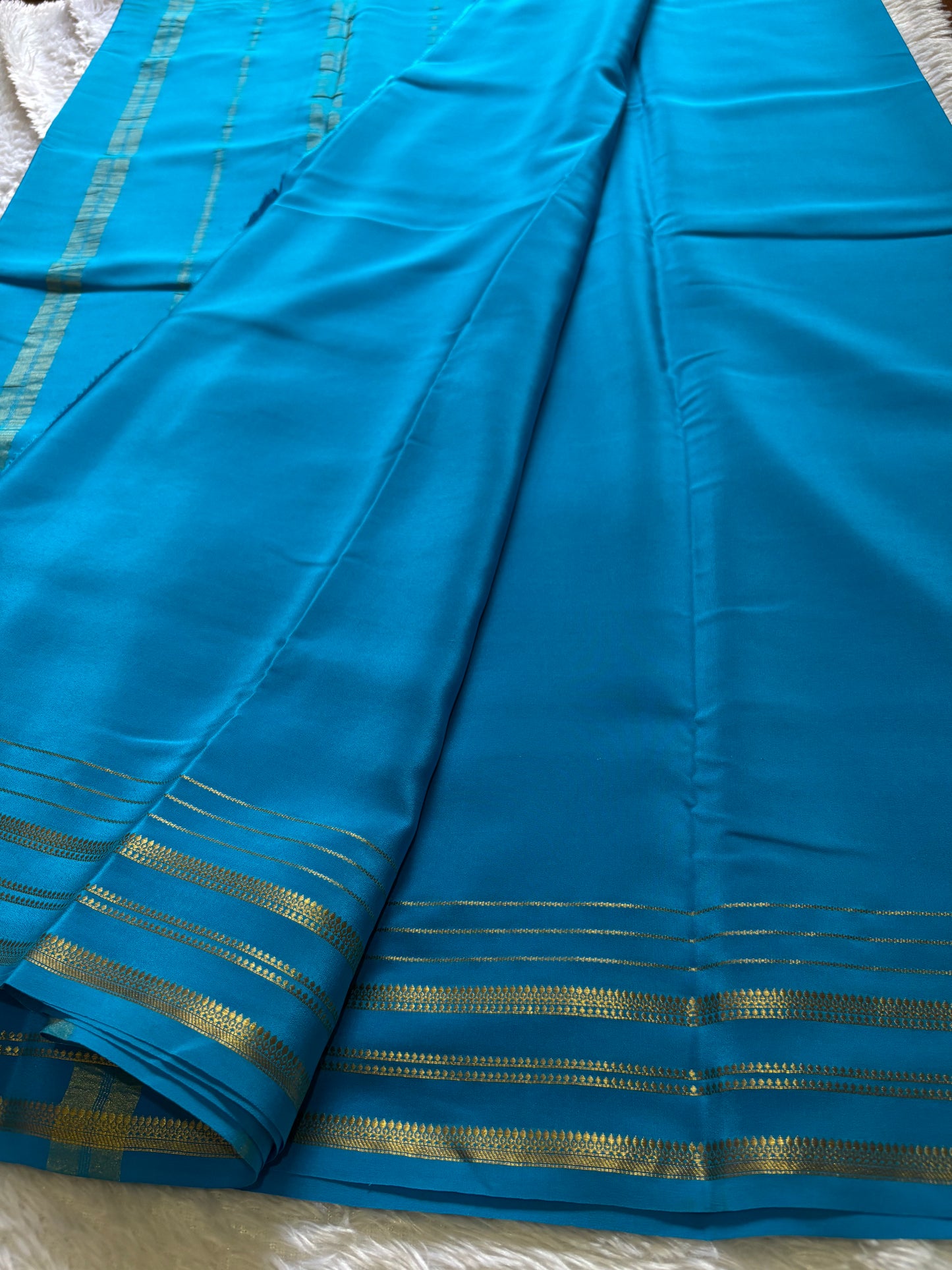 Tanuja : Solid Ananda blue
