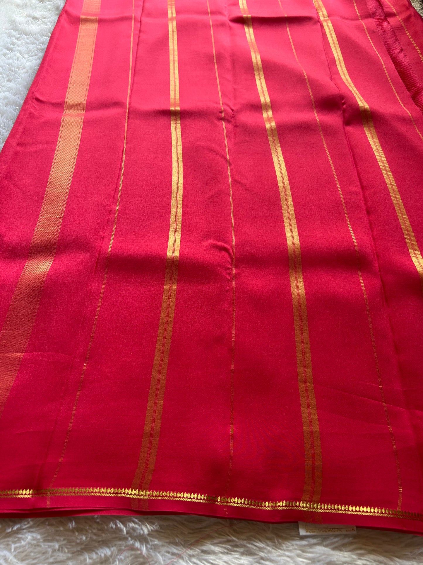 Mani : Solid Hot pink