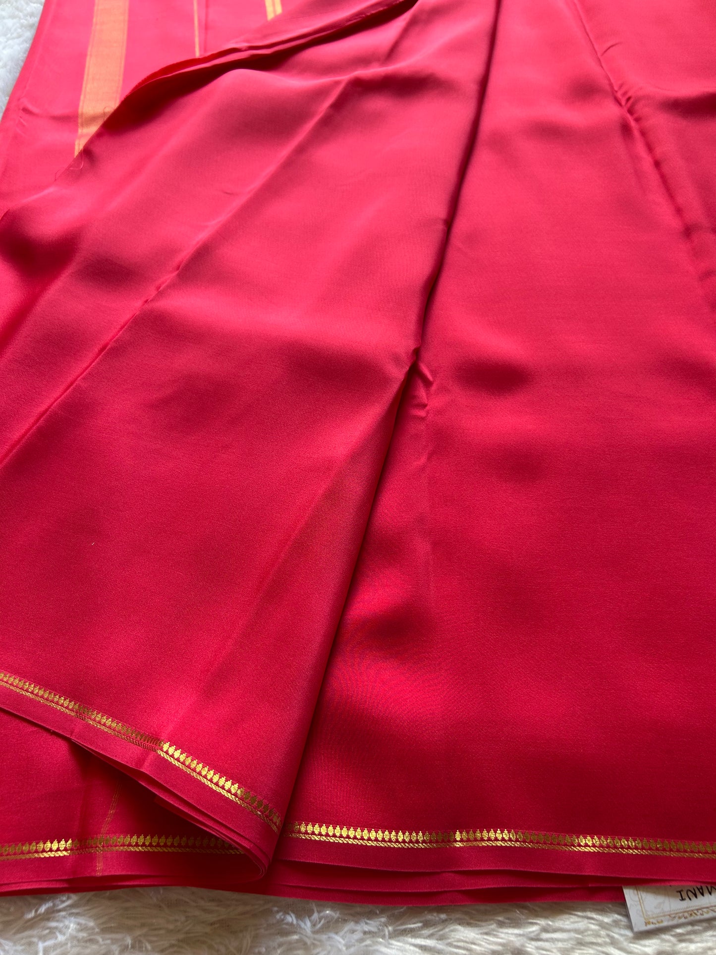 Mani : Solid Hot pink