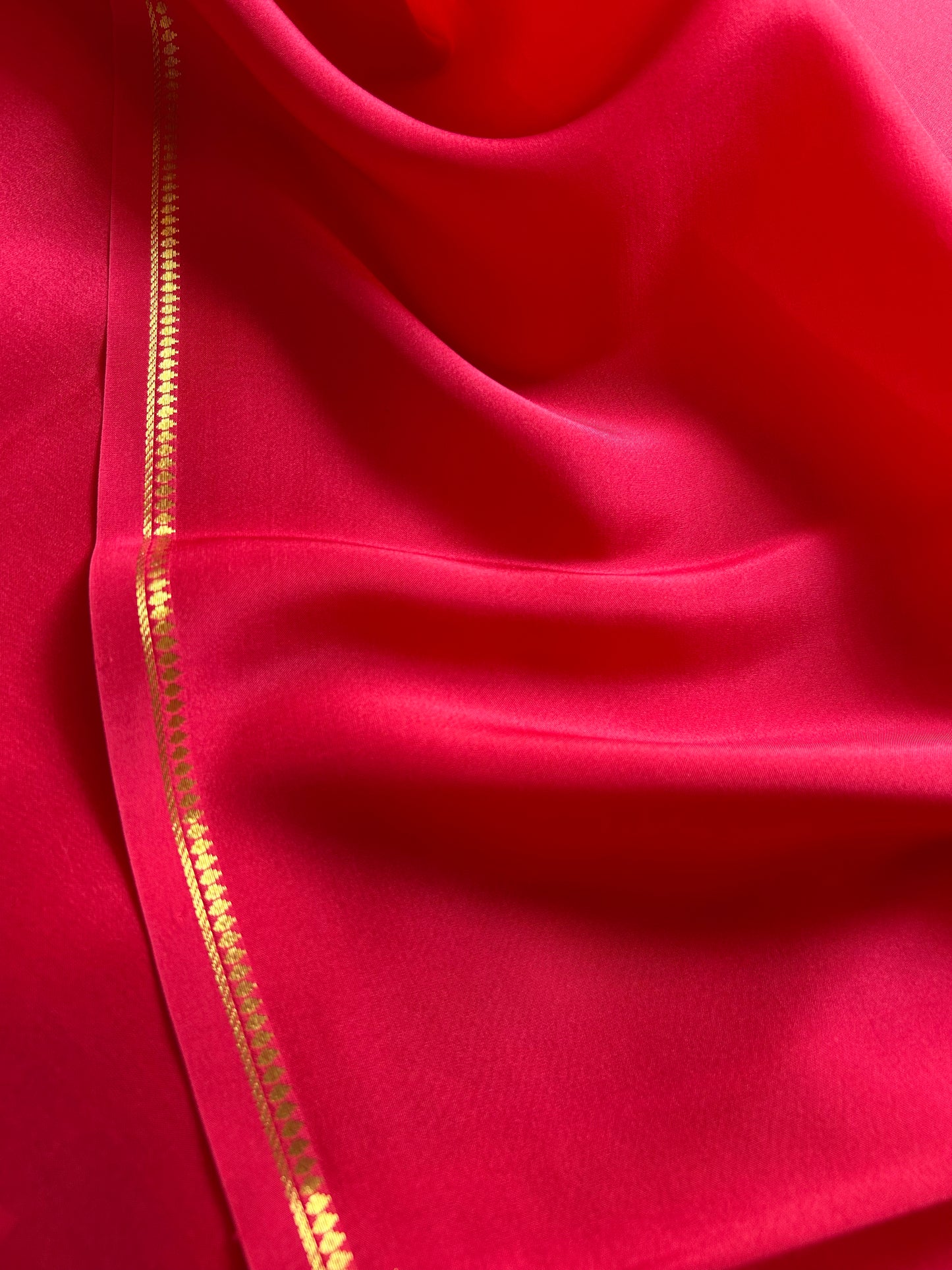 Mani : Solid Hot pink