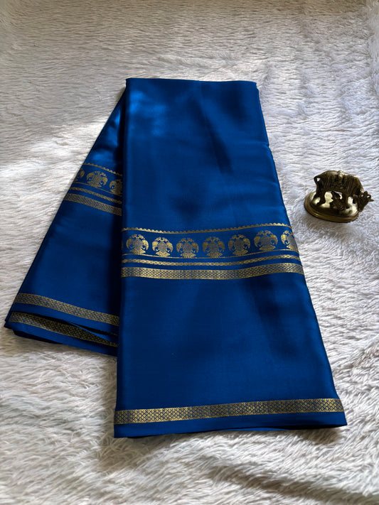 Ashwini : Solid Teal blue