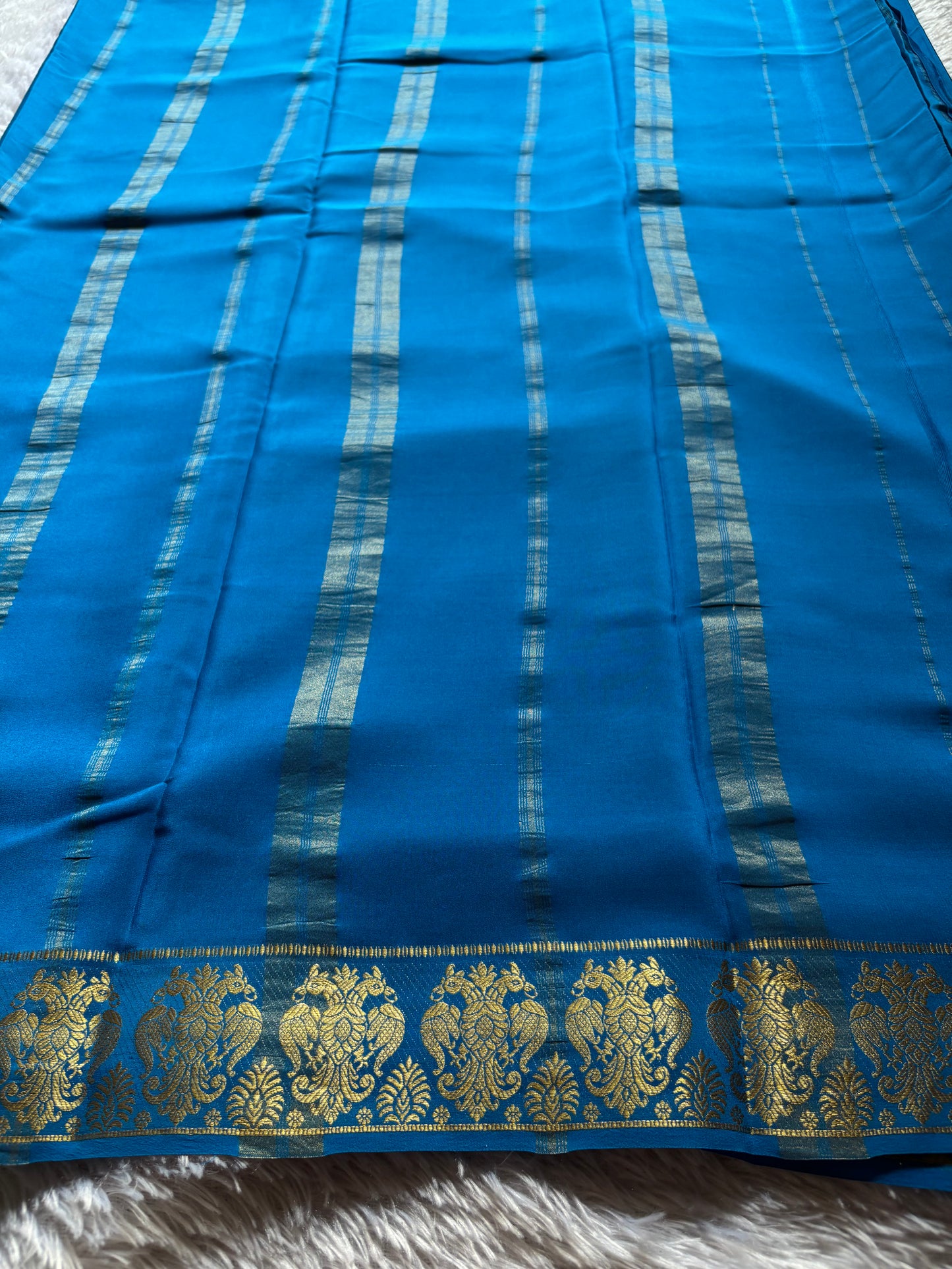 Veera : Solid Dark Ananda blue